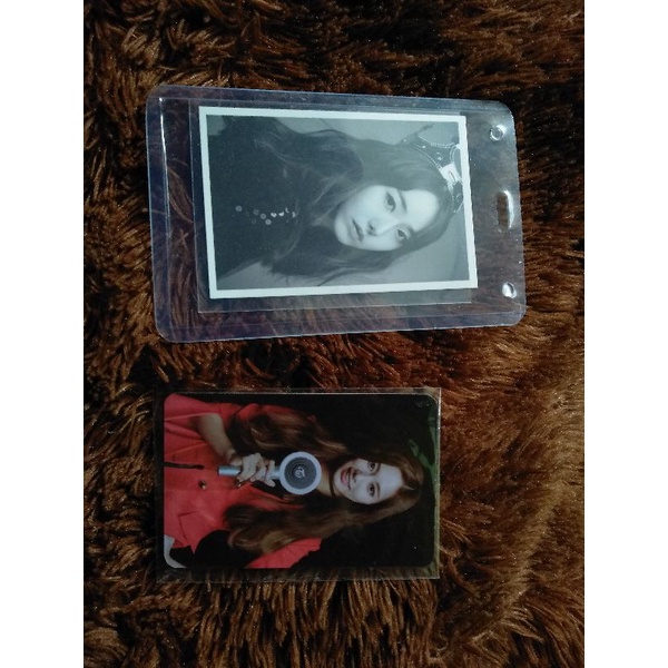 Twice Tyuzu Lightstick & SinB Gfriend Lightstick Photocard