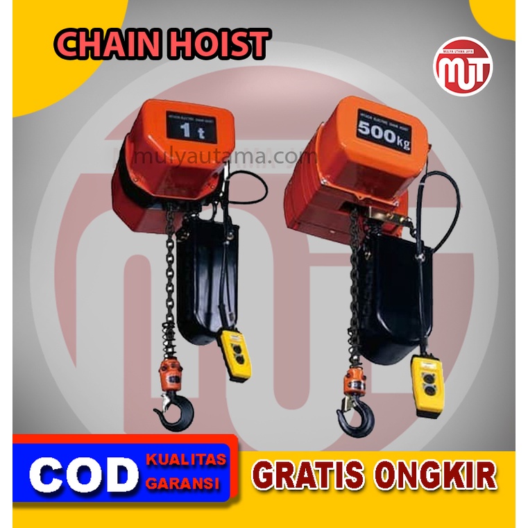 HITACHI TIPE 1SH Chain Hoist 1 ton 6 meter tipe SH