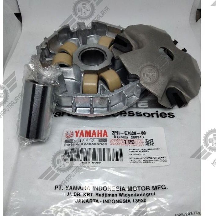 RUMAH ROLLER ASSY SATU SET YAMAHA MIO J-MIO M3-XRIDE X RIDE KODE PART: 54P
