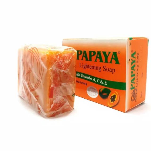 SABUN PAPAYA BRIGHTENING BPOM ORIGINAL 135gram