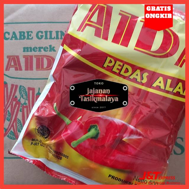 AIDA Cabe Giling Pedas Alami Bumbu Cepat Saji 500gr