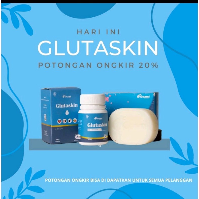 Goami Glutaskin - Kapsul Pemutih Seluruh Badan Mengandung Glutathione Dan Collagen | Goami