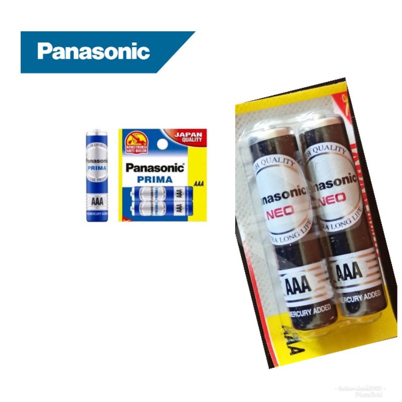 Baterai Panasonic aaa