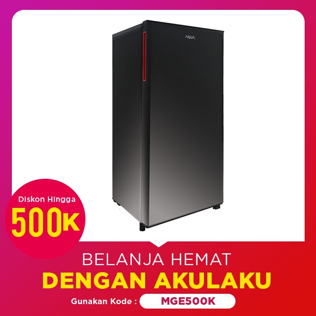 Aqua AQR D191 Kulkas 1 Pintu - KHUSUS JABODETABEK