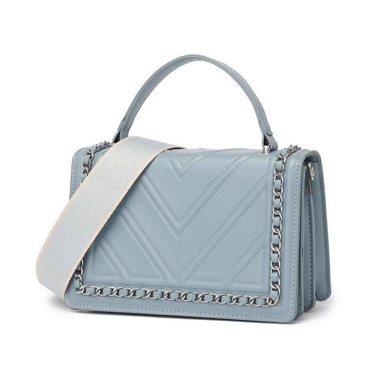 Tas  wanita kate hitam,biru muda