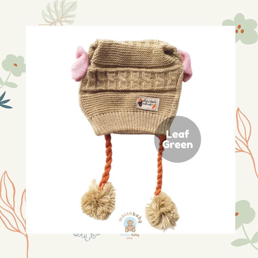 MBSS - TOPI ANAK Perempuan NEW RAMBUT KEPANG/ Topi Bayi Kupluk Imut Lucu Baby Hat Wig