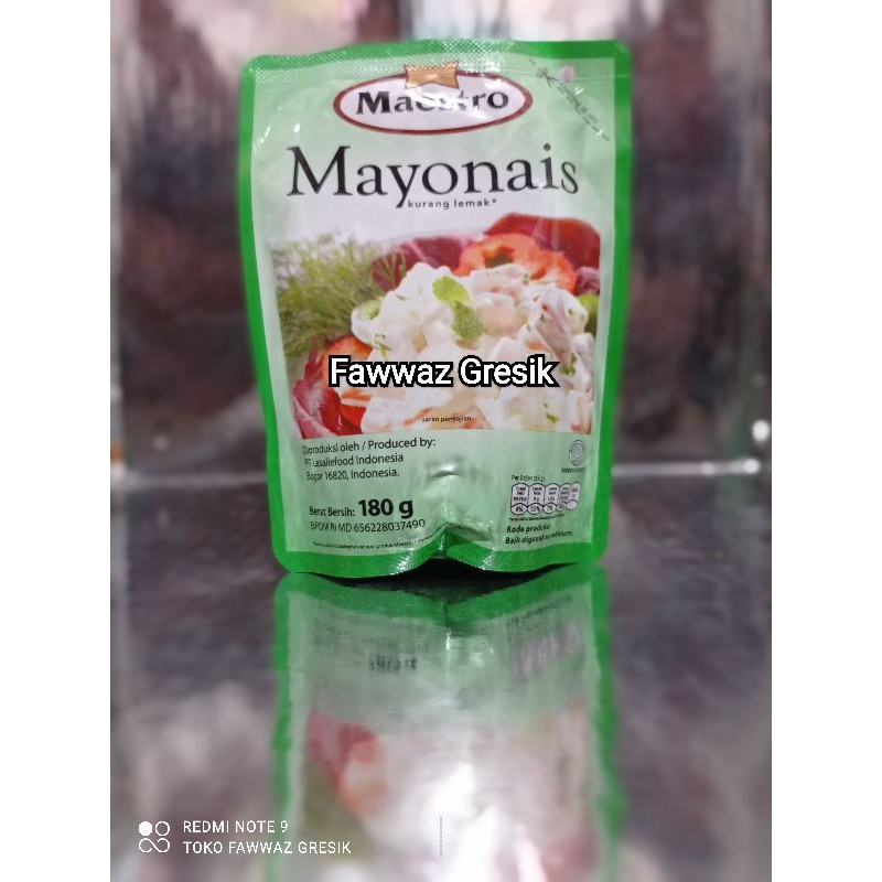 Maestro Mayonais Pouch 180gr / Mayonise Mayones Mayonais Maestro 180 gr murah