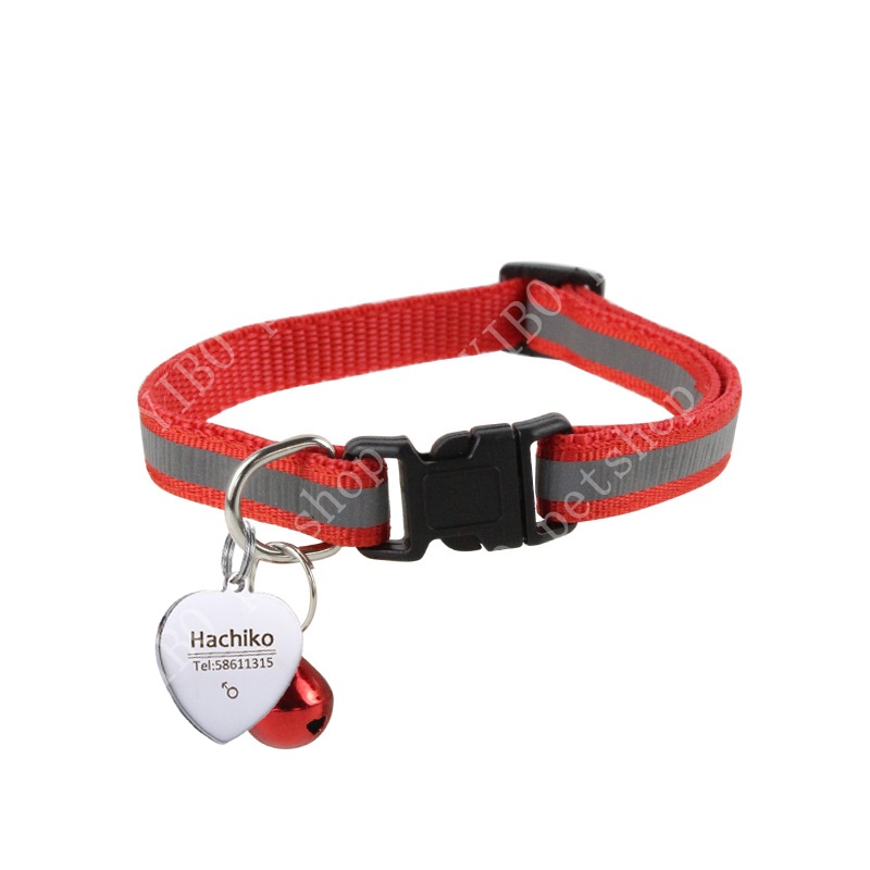 Kalung Anjing / Kucing Peliharaan Bahan Stainless Steel Ukuran 19-32cm