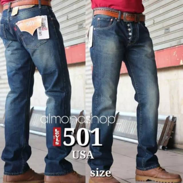 Celana jeans levis 501 ori