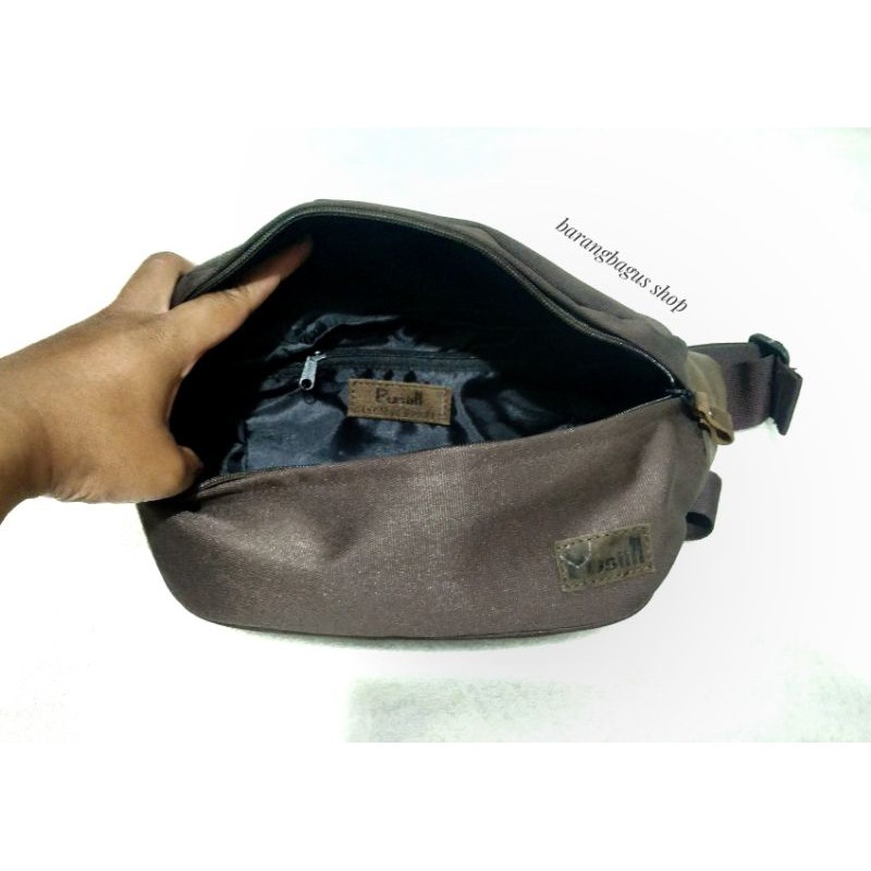 Waist Bag / Tas Selendang Pria keren RUSILL (kode 062)