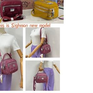 ✰ GZ-02053-68 TAS WANITA IMPORT SIGHMON 2in1 JINJING SELEMPANG BORDIR BARU ™