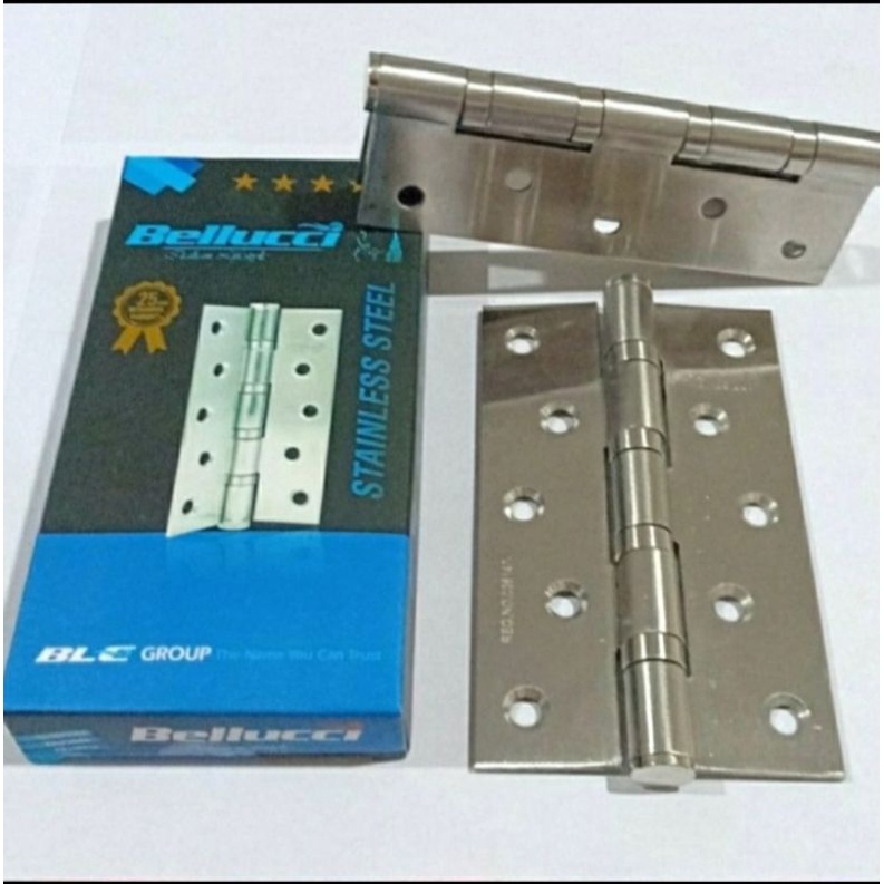 Engsel Stainless 5" Bellucci 533 ss / Engsel pintu Stainless 5".