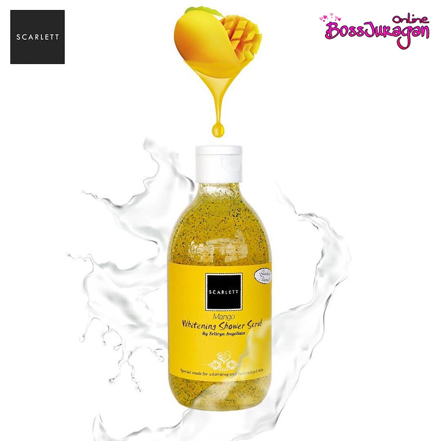 (BOSS) SCARLETT Whitening Shower Scrub Series