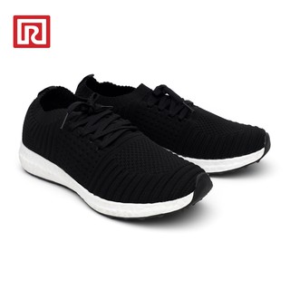  Ramayana  Loggo Sepatu  Casual Pria  Turbo 09 Hitam 