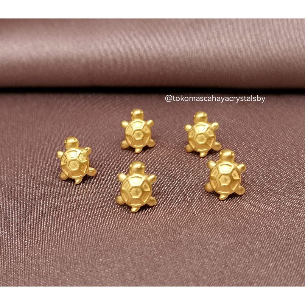 Charm Kura Kura Emas Kadar 24k HK Hongkong 999.9% 9999