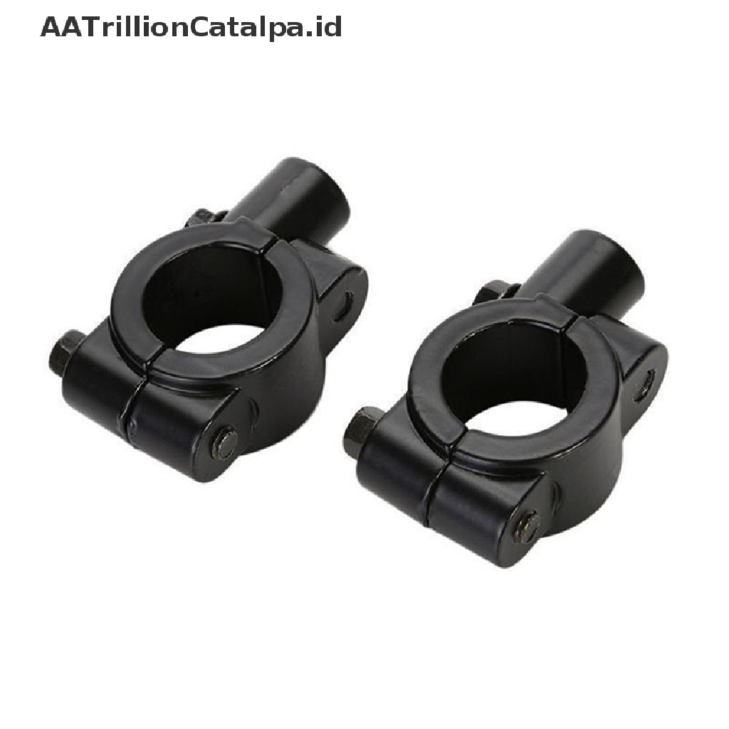 Aatrillioncatalpa Adapter Klem Mount Stang Motor Holder Kaca Spion