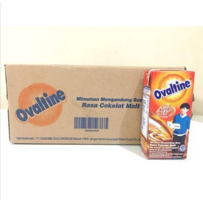 surabaya gosend susu uht ovaltine 125 200 ml