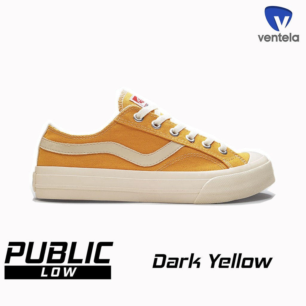 dark yellow sneakers