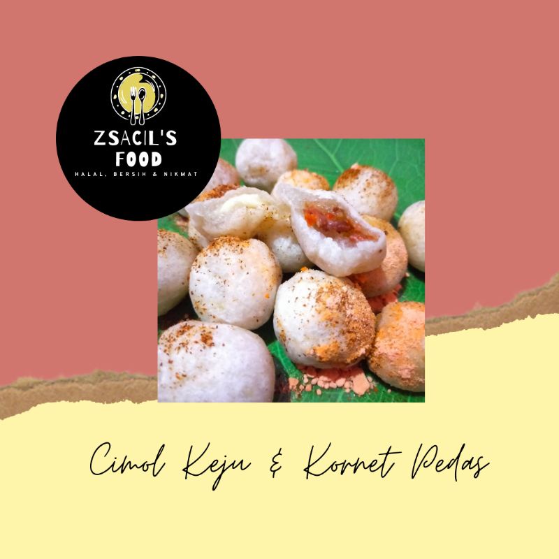 

Cimol Kornet Pedas