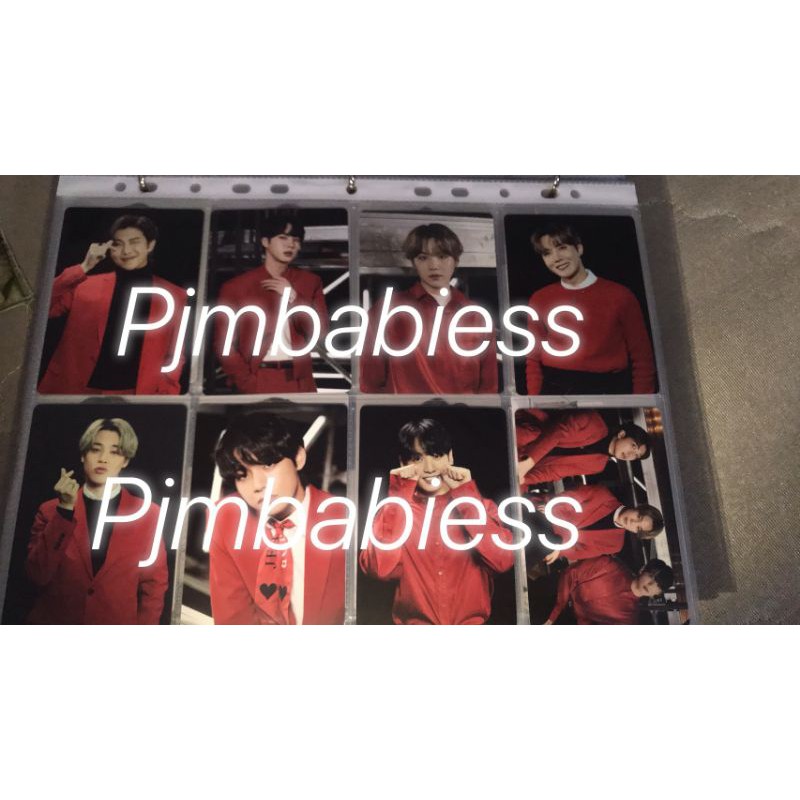 MINI PHOTOCARD BTS MOTS ONE RM JIN SUGA JHOPE JIMIN TAEHYUNG JUNGKOOK