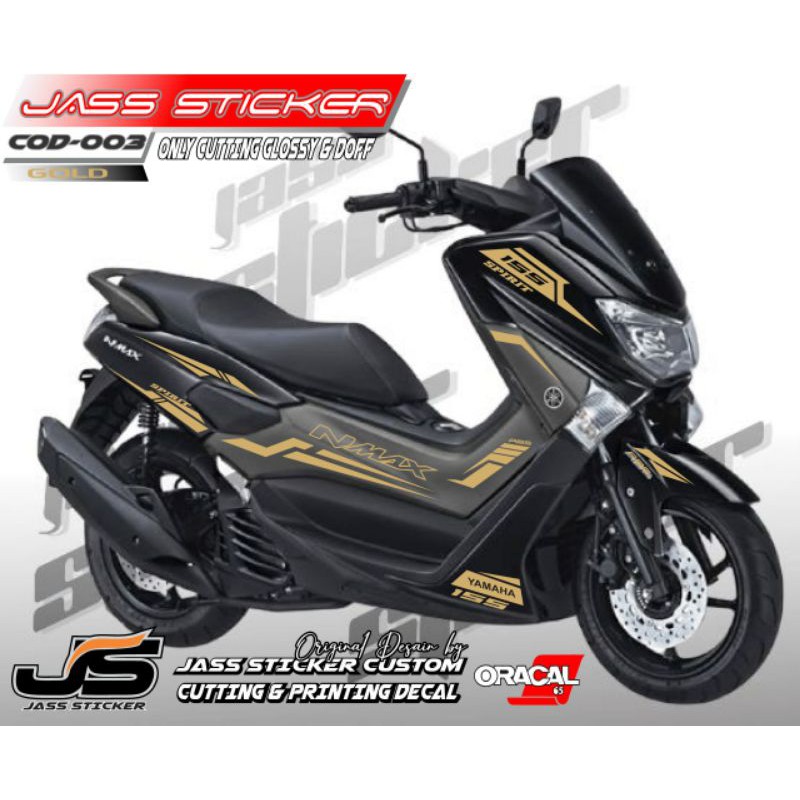 (COD) STICKER CUTTING NMAX 2018 / STIKER STRIPING NMAX / STRIPING VARIASI NMAX/ AKSESORIS MOTOR NMAX