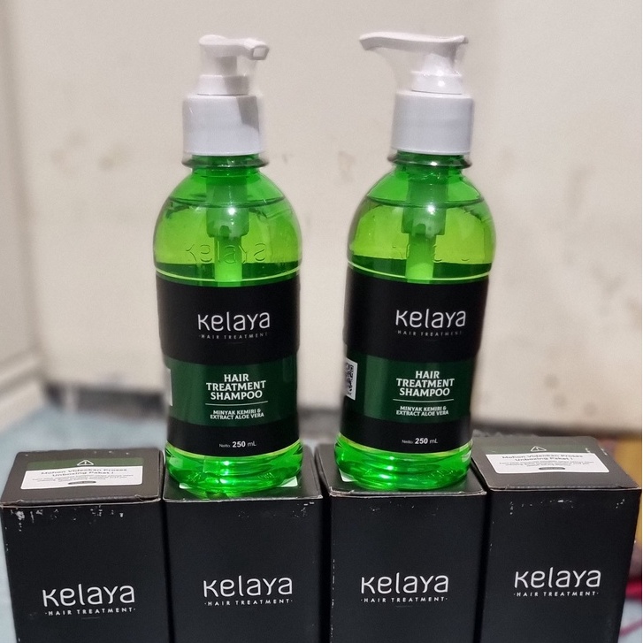 Kelaya Shampoo Hair Treatment Original Anti Rontok Free Gift And Free Bubble