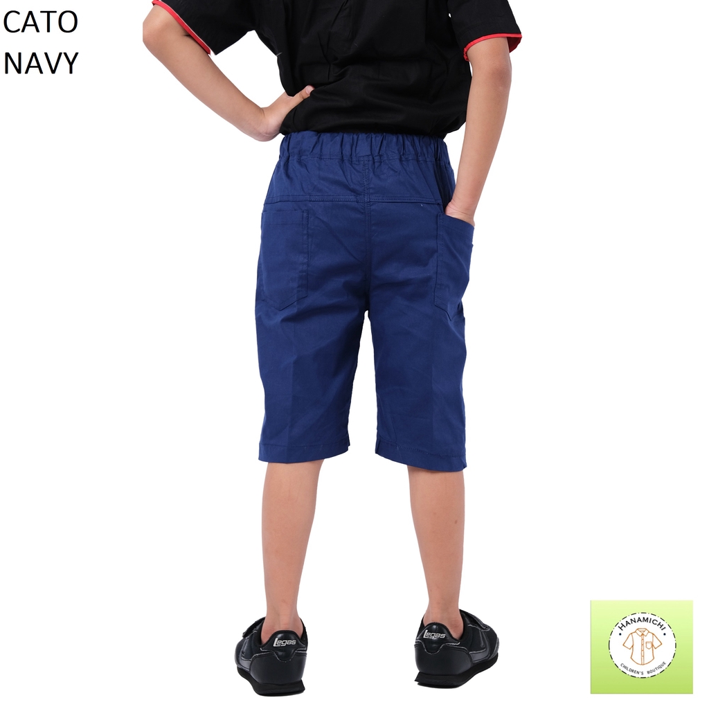 Hanamichi CATO Celana Pendek Chino Anak Motif Polos