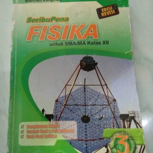 BUKU PAKET SERIBU PENA FISIKA KELAS XII Marthen Kanginan (KTSP 2006)