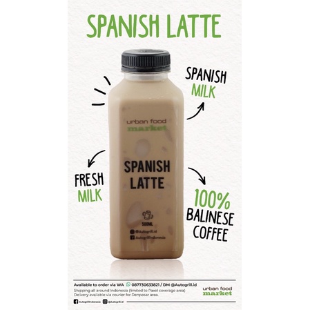

Spanish Latte (500ml)
