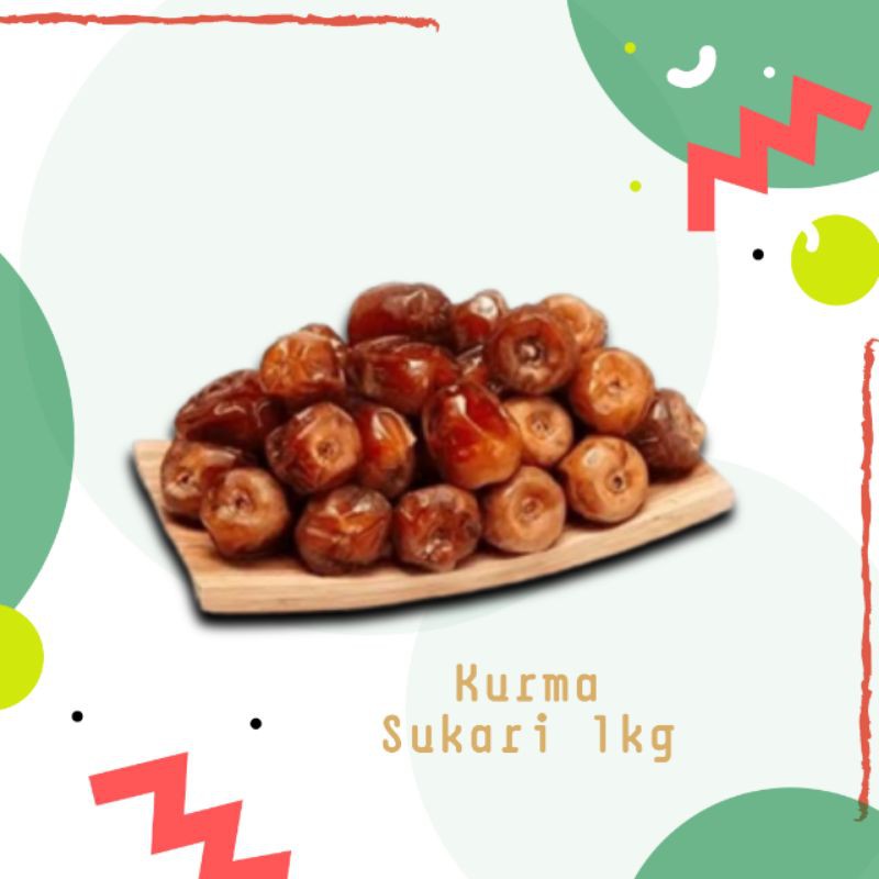 KURMA|Kurma Sukari 1kg|Kurma Sukari Premium