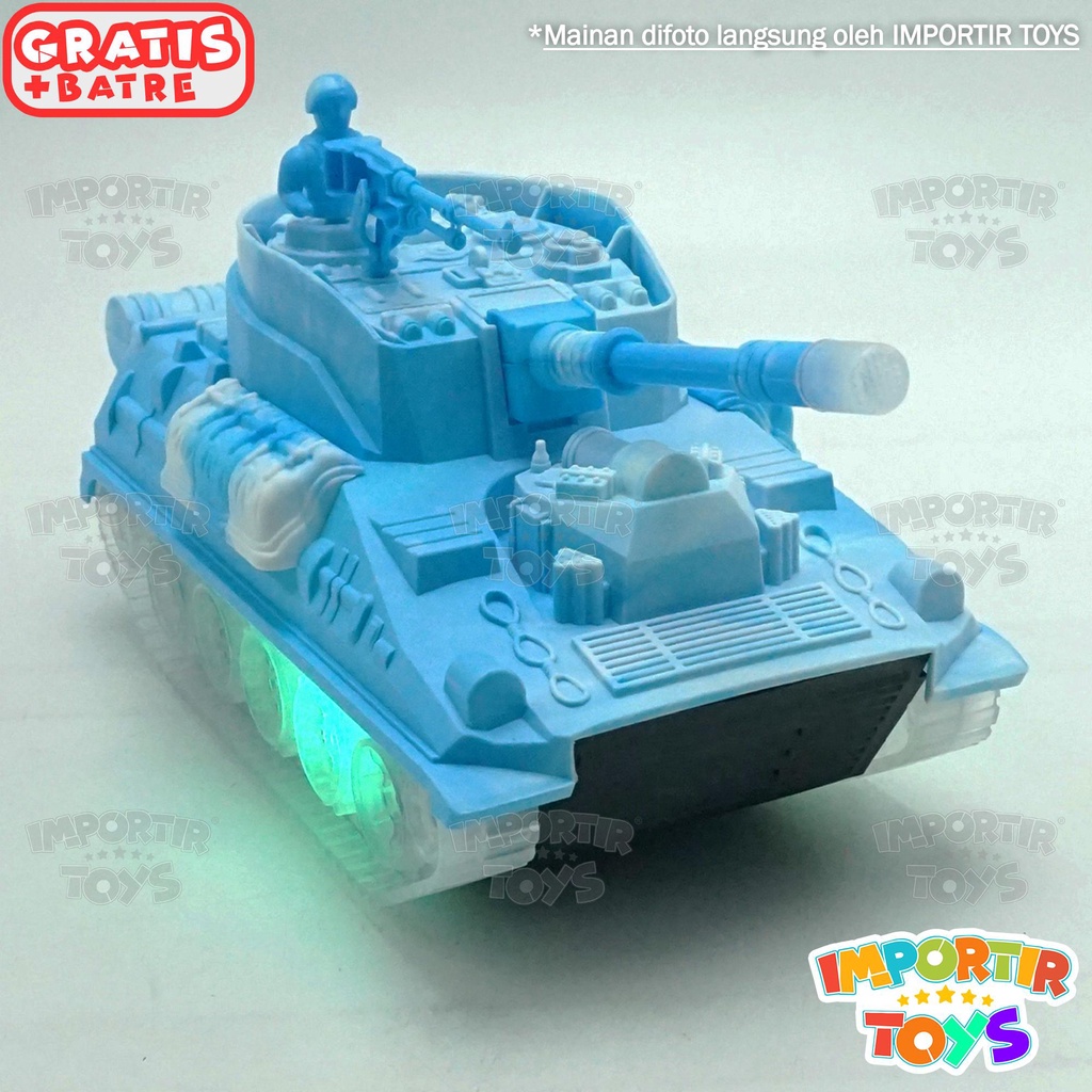 Mainan Anak Cowo TANK Marine Corps DiLengkapi Musik dan Lampu Kualitas Import