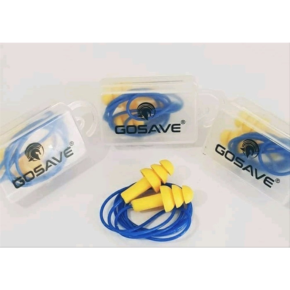 Penutup Telinga Silikon Ear Plug Earplug Ultrafit GOSAVE penyumbat bising