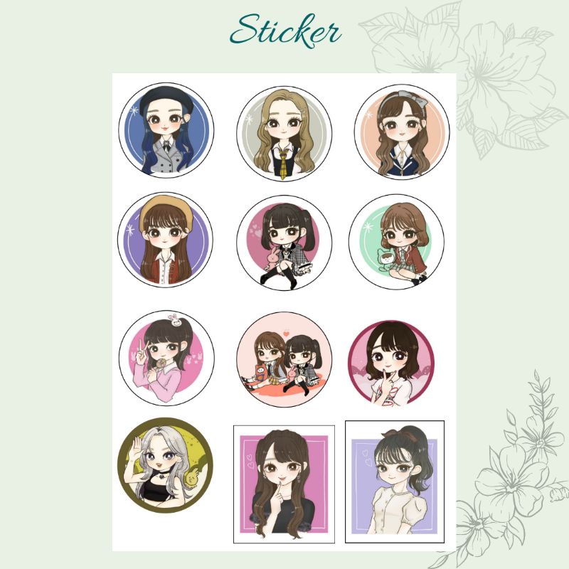 Cutie Sticker | Sticker Lucu | Sticker Murah