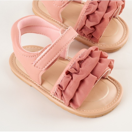 Kiyo LOVE SANDALS Disney - Sepatu Anak Bayi Balita Lucu Boots Keds Sneaker Cewe Baby Girl Sendal Sandal