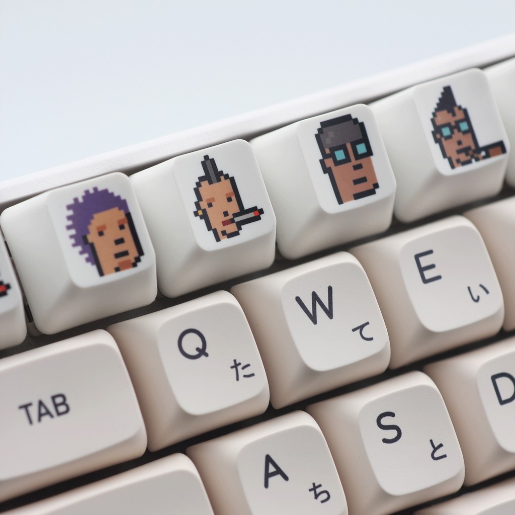 OEM Profile R4 NFT PBT Sublimation Decoration Personality Keycap