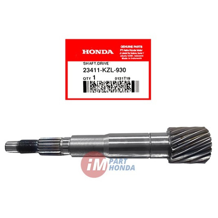 Jual Honda As Puli Poli Pulley Shaft Drive Beat Fi Scoopy Fi 23411-Kzl-930  AHM Original | Shopee Indonesia