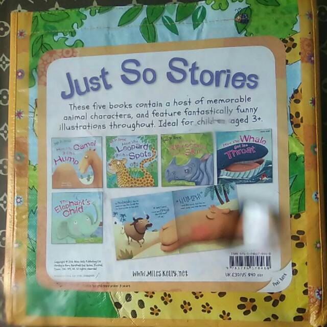 Buku anak import just so stories