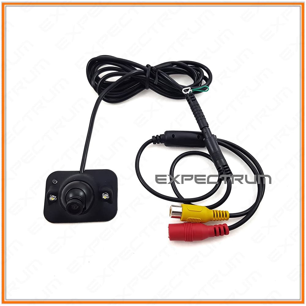 Kamera Mobil 360 Derajat CCD &amp; 2 LED Universal. Utk Dpn, Blkg &amp; Smping