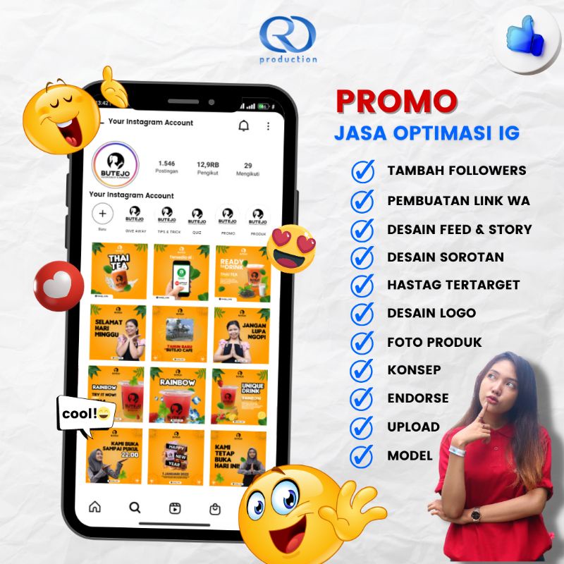 Jasa Design Feed Instagram