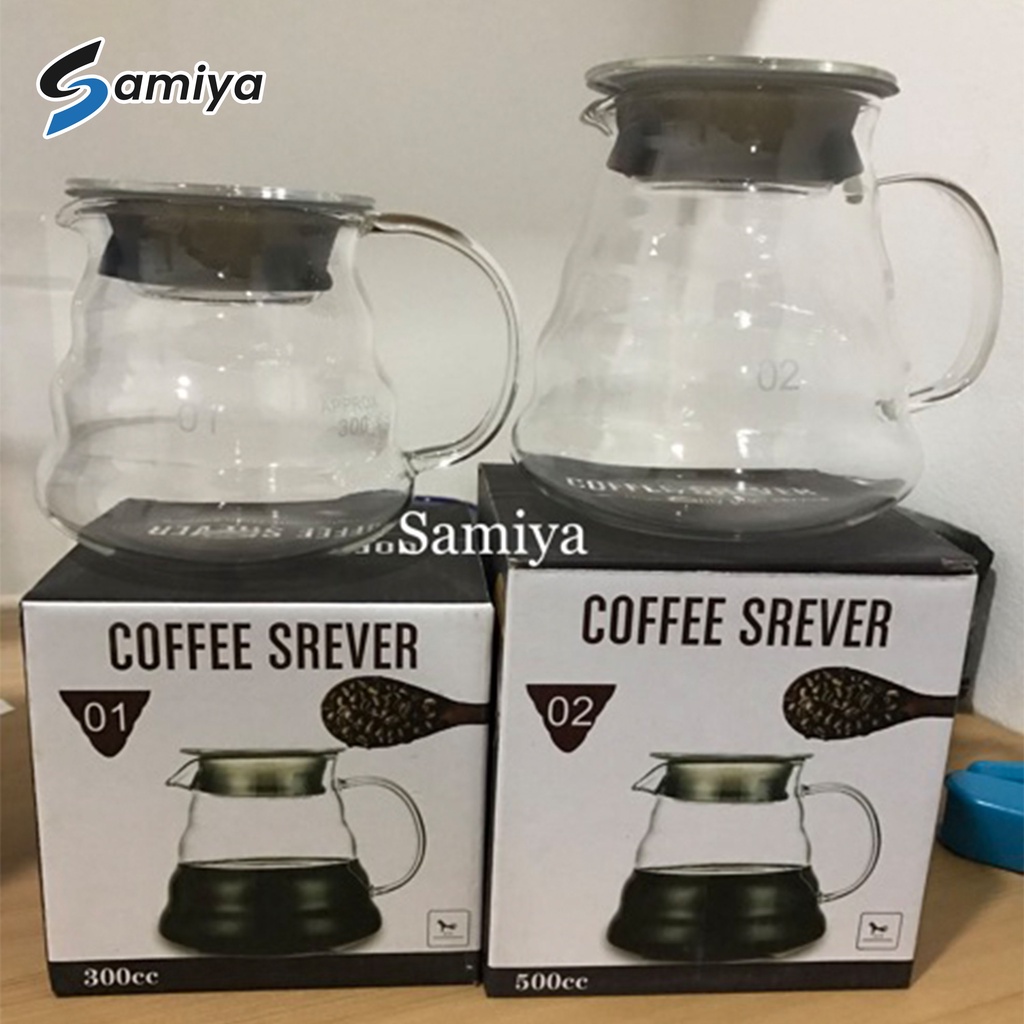 Cloud server coffee pot 360ml dan 600ml / coffee server v60 / teko kopi teh / coffee tea maker v60