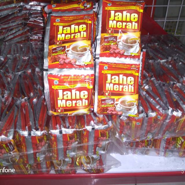 

Jahe Merah Instan AlGhuroba 25gr Nyeri Sendi Anti Masuk Angin dan Kembung