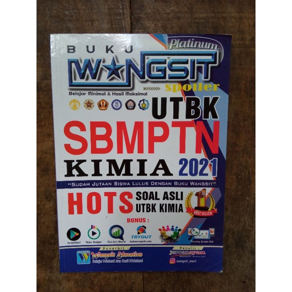 Buku Bekas Wangsit Saintek Platinum 2021 + TPS