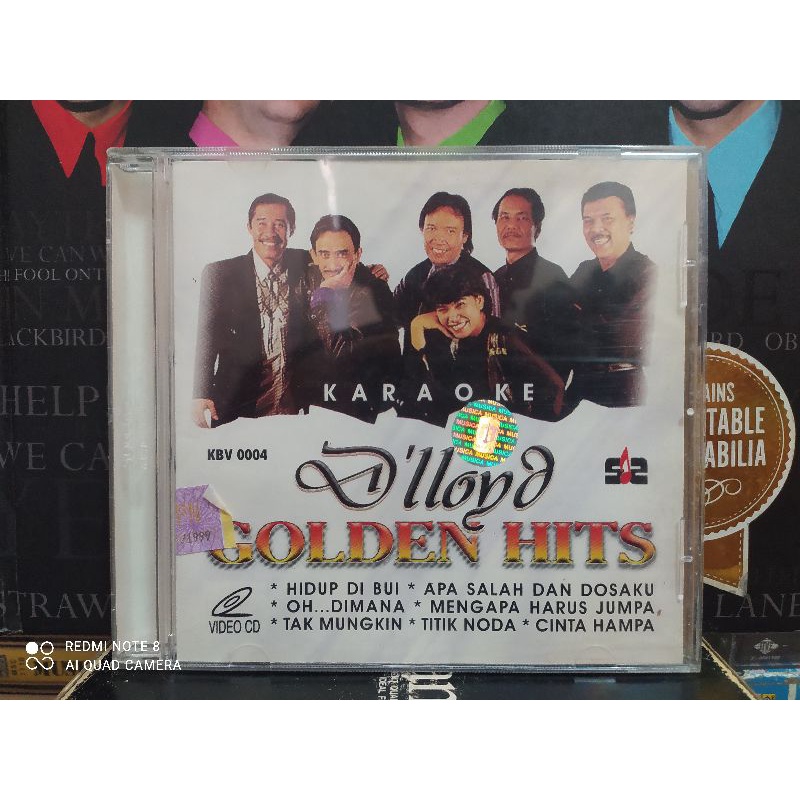 VCD KARAOKE : D'lloyd - GOLDEN HITS.