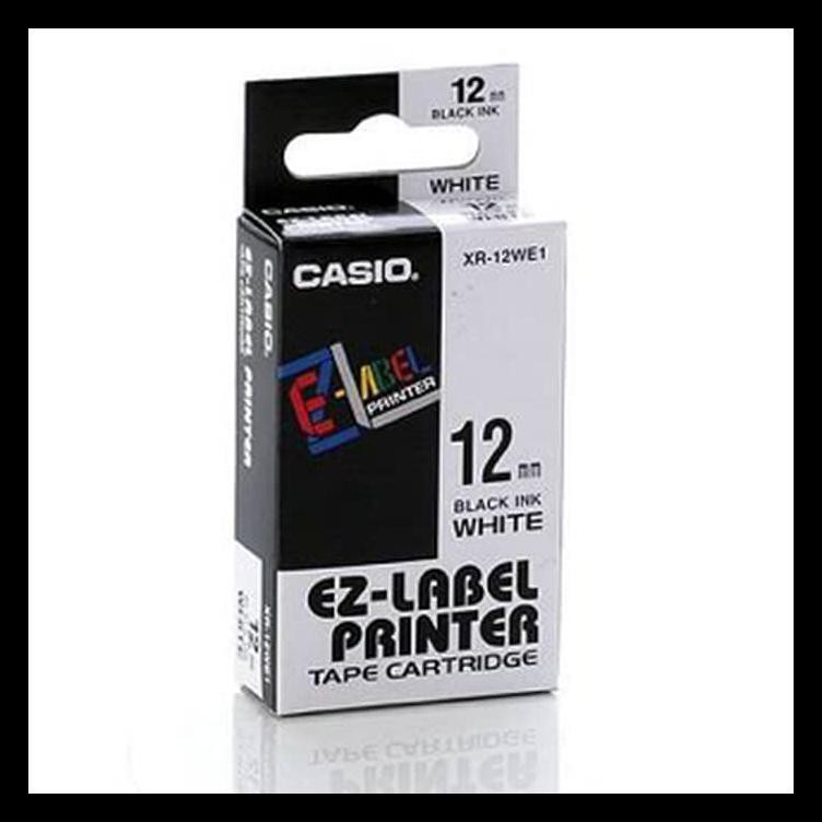 

Pita / EZ Label Tape Printer Casio 12mm BERGARANSI