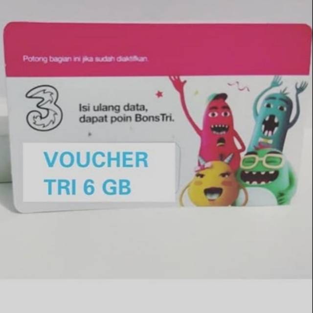 Tri Aon 6 GB (VAON6) | Shopee Indonesia