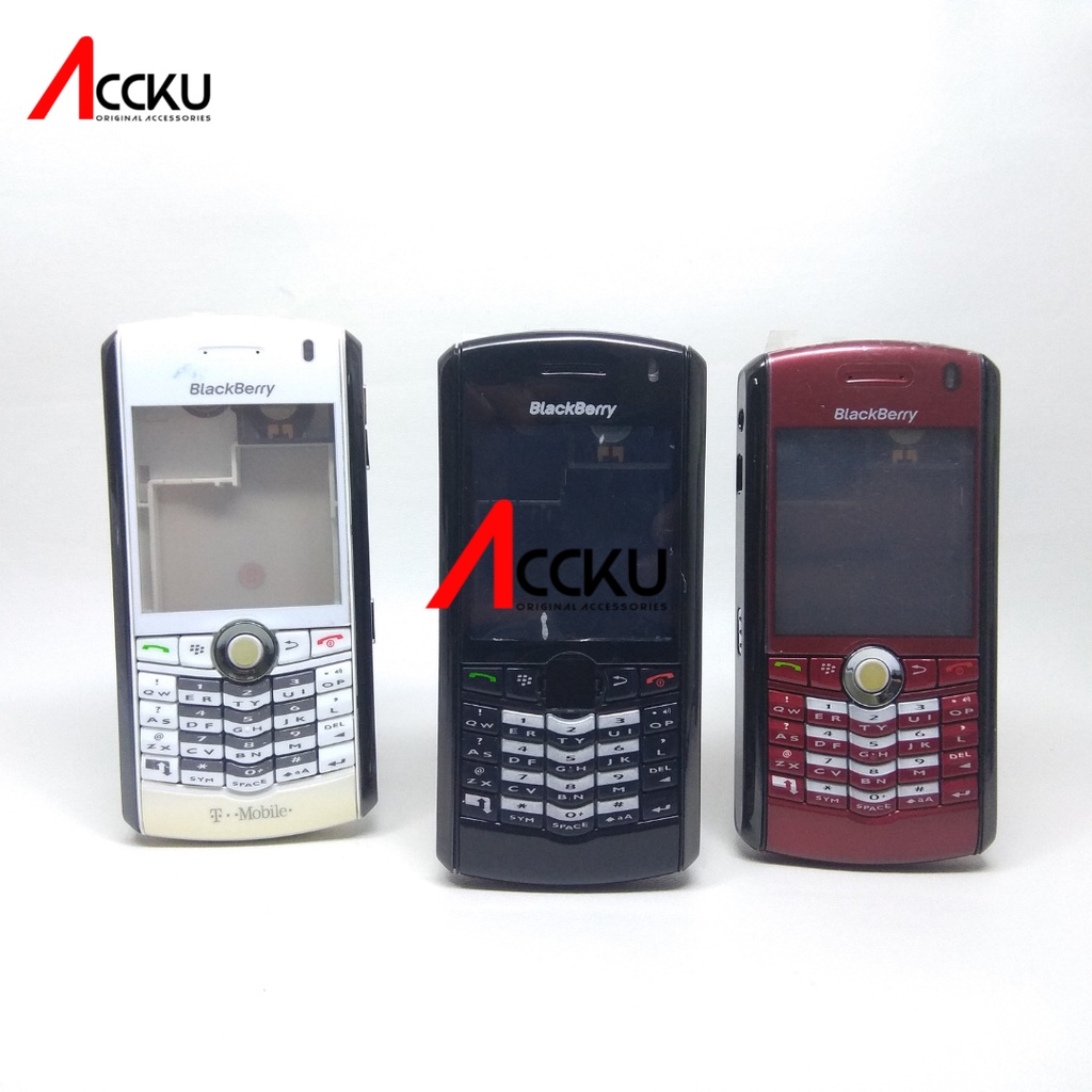 Cassing Blackberry 8100 Housing Kesing BB 8100 Fullset Dengan Tulang