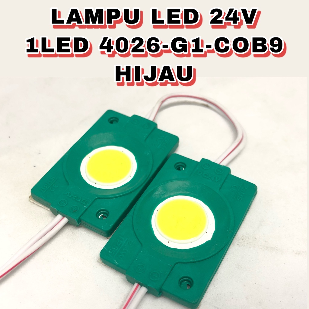 LAMPU LED  24V  1LED 4026-B1-COB9