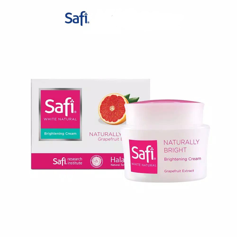 SAFI White Natural Brightening Cream Mangosteen / Grapefruit Extract 20 gr