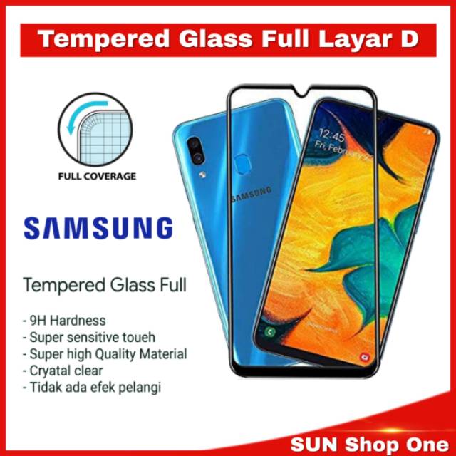 TEMPERGLAS FULL 5D ANTI GORES KACA SAMSUNG J2 Core J3 Pro J5 J7 prime