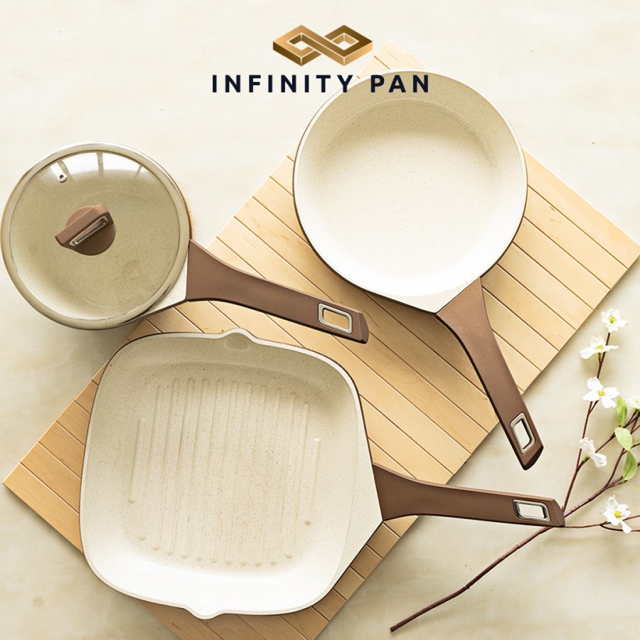 Alat Masak Set Premium Bolde Panci set Bolde Infinity Pan Set 3 + 1 Pcs Produk Berkwalitas Tinggi Da